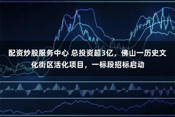 配资炒股服务中心 总投资超3亿，佛山一历史文化街区活化项目，一标段招标启动